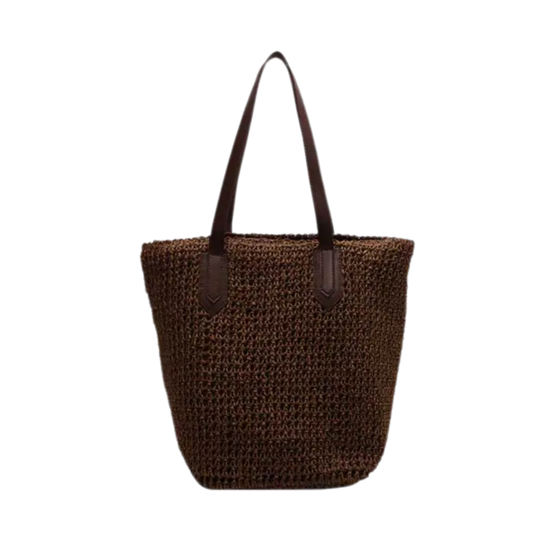 Bolsa Boho de Palha