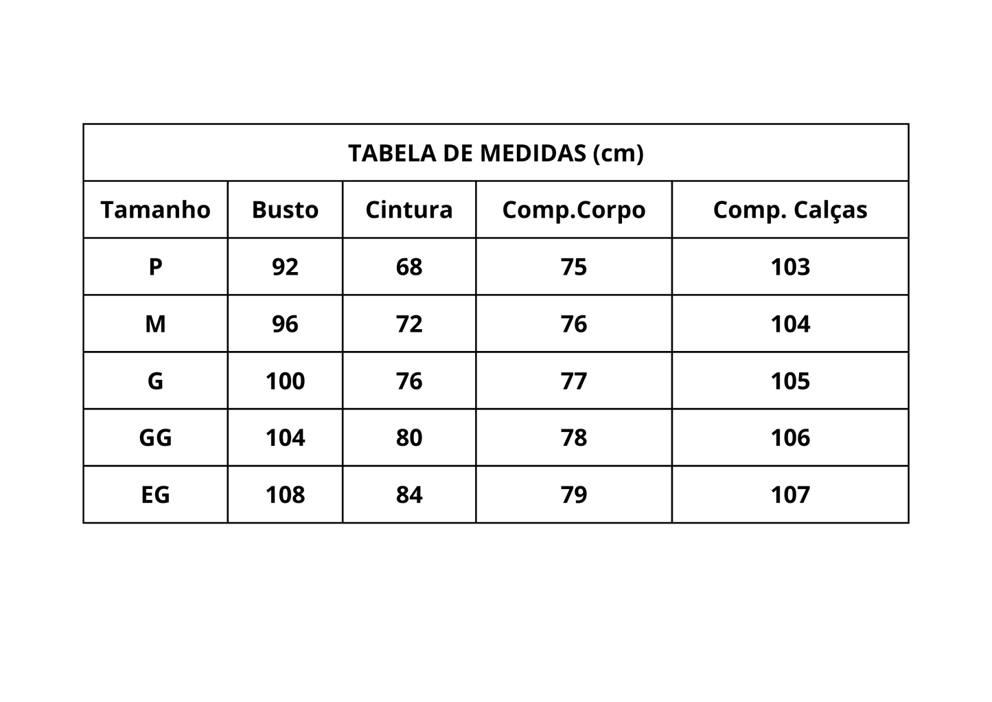 Conjunto Calças e Top Sem Mangas