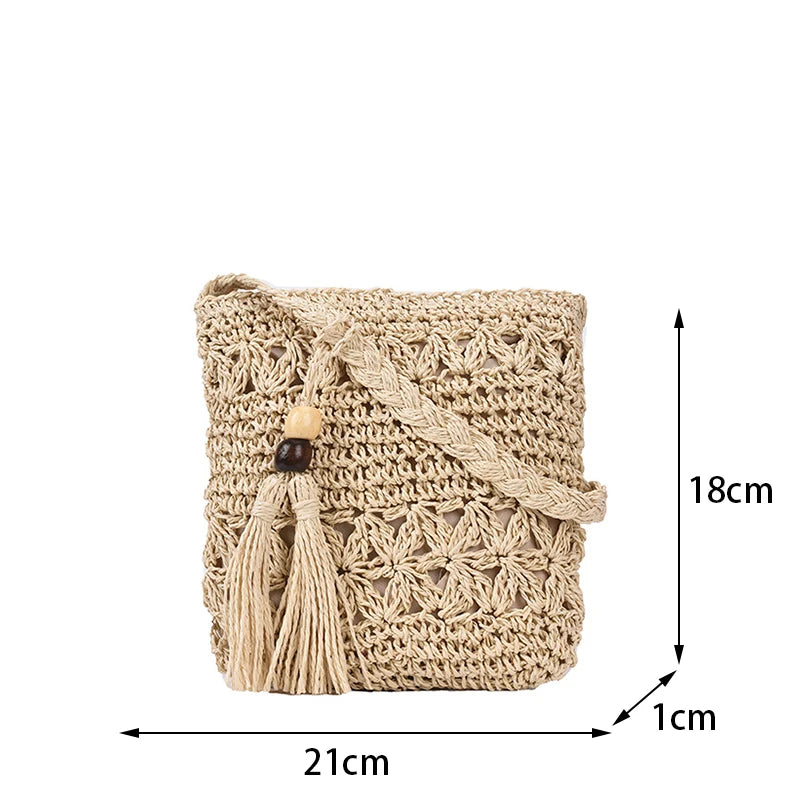 Bolsa de Palha Boho