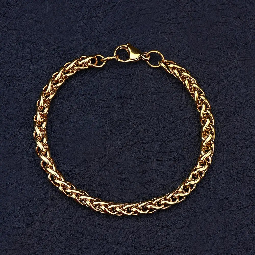 Pulseira de Aço Inoxidável