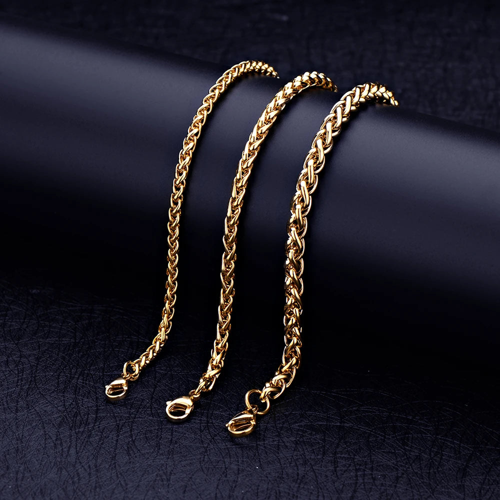 Pulseira de Aço Inoxidável