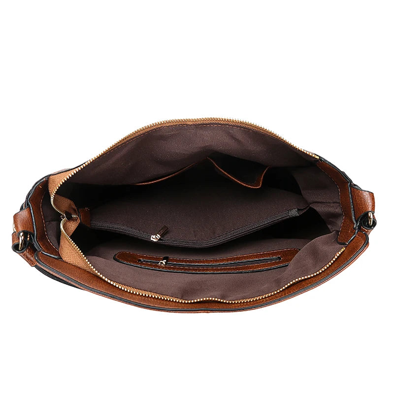 Bolsa Hobo em Couro