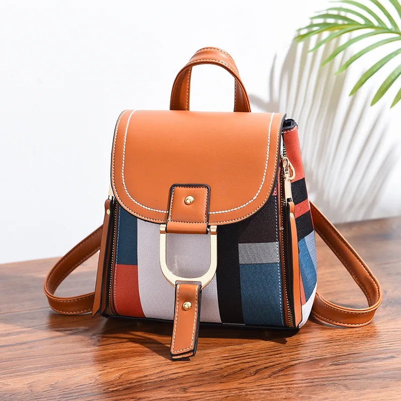 Mochila em Couro PU