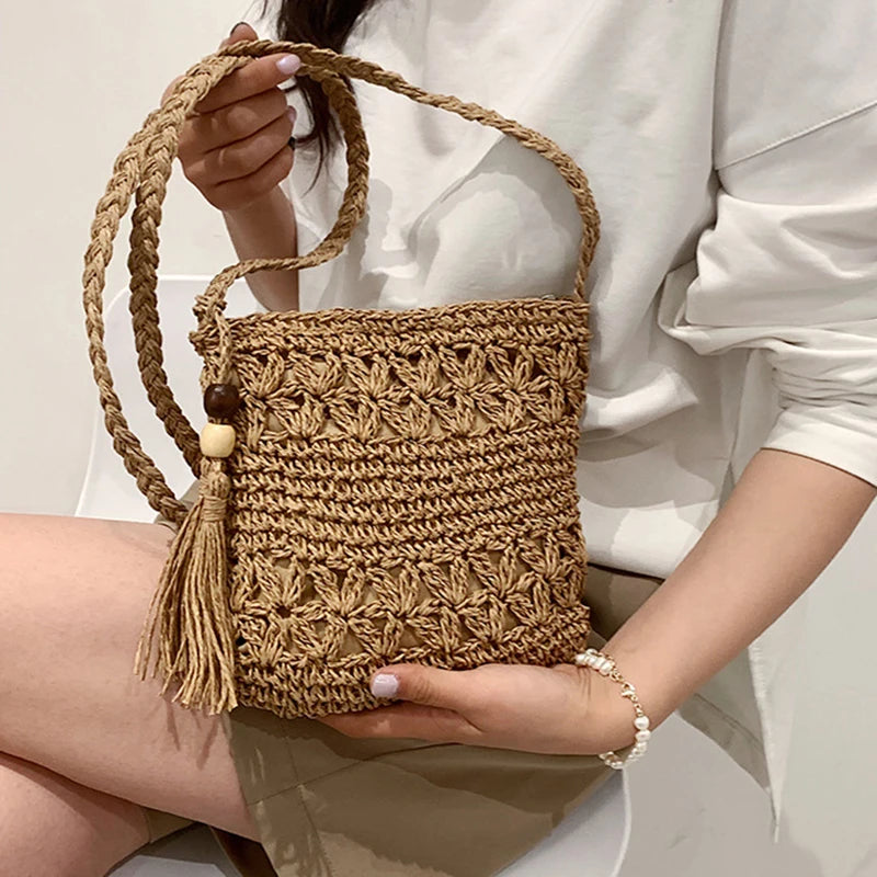 Bolsa de Palha Boho