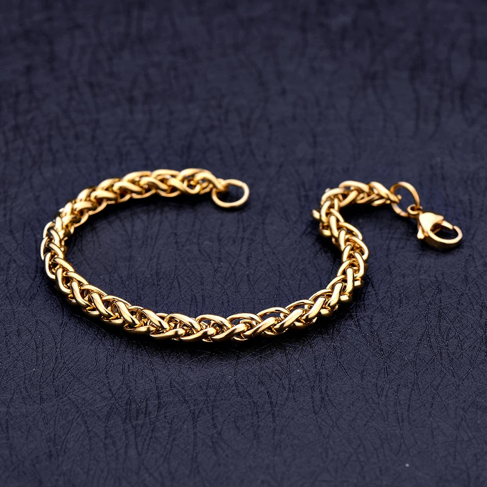 Pulseira de Aço Inoxidável