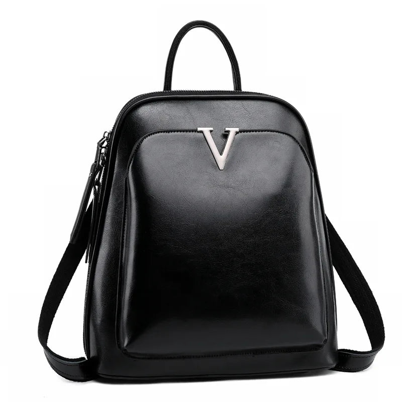 Mochila em Couro Elegante