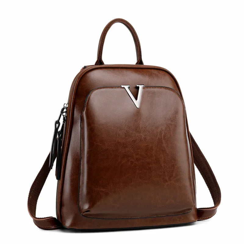 Mochila em Couro Elegante