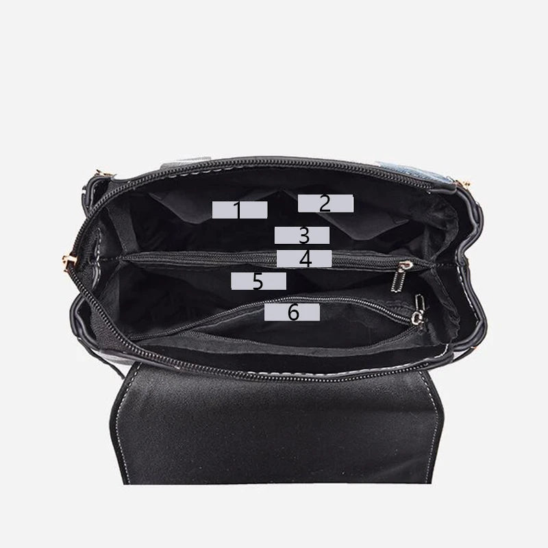 Mochila em Couro PU