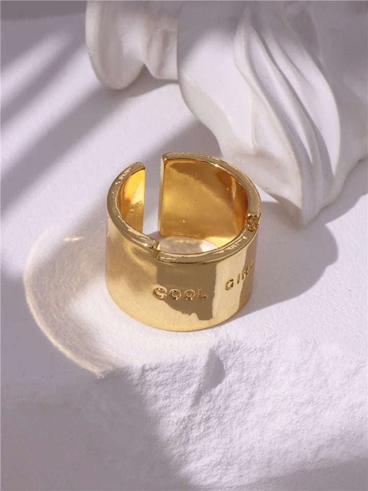Anel Regular Dourado