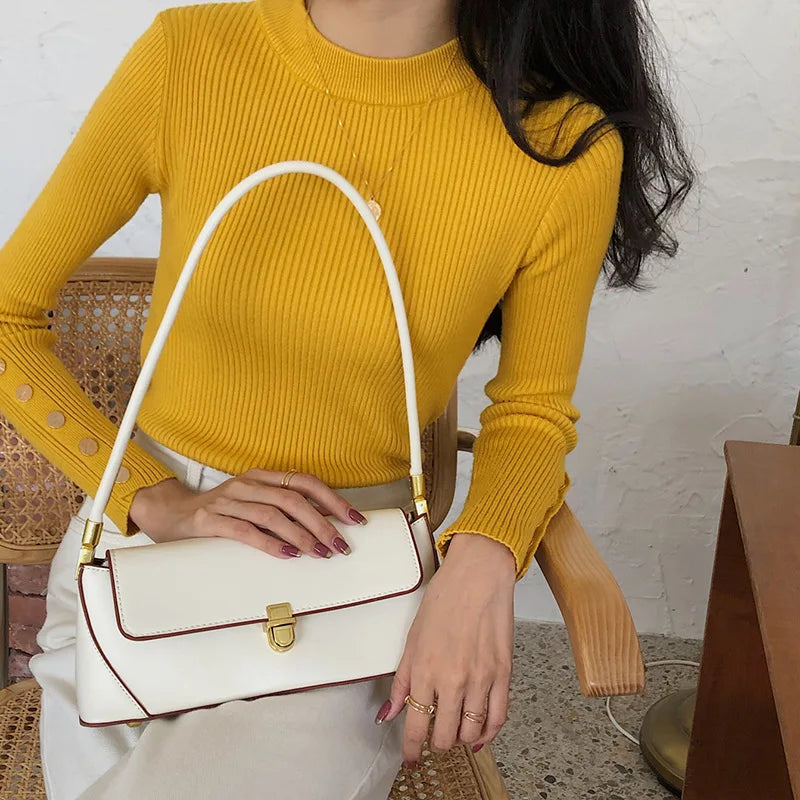 Bolsa Baguete Luxuosa