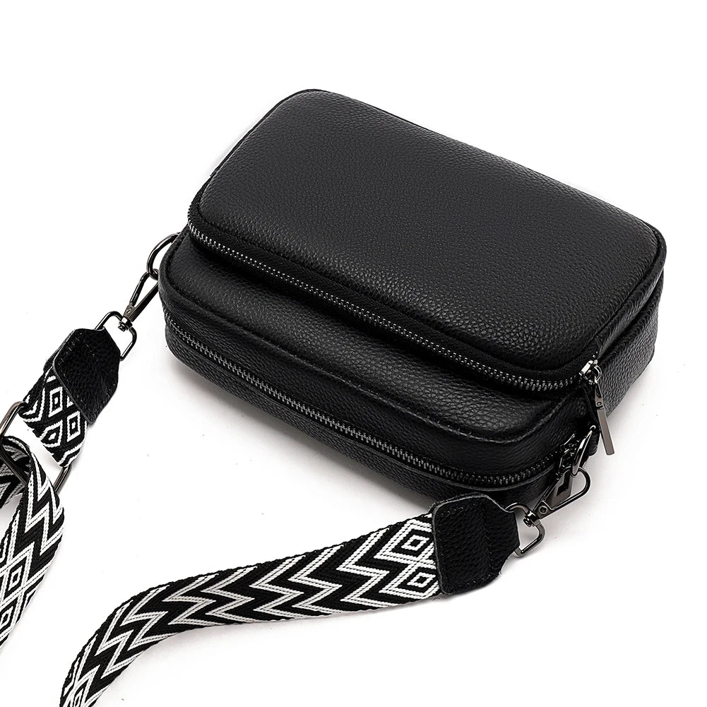 Bolsa Transversal de Couro