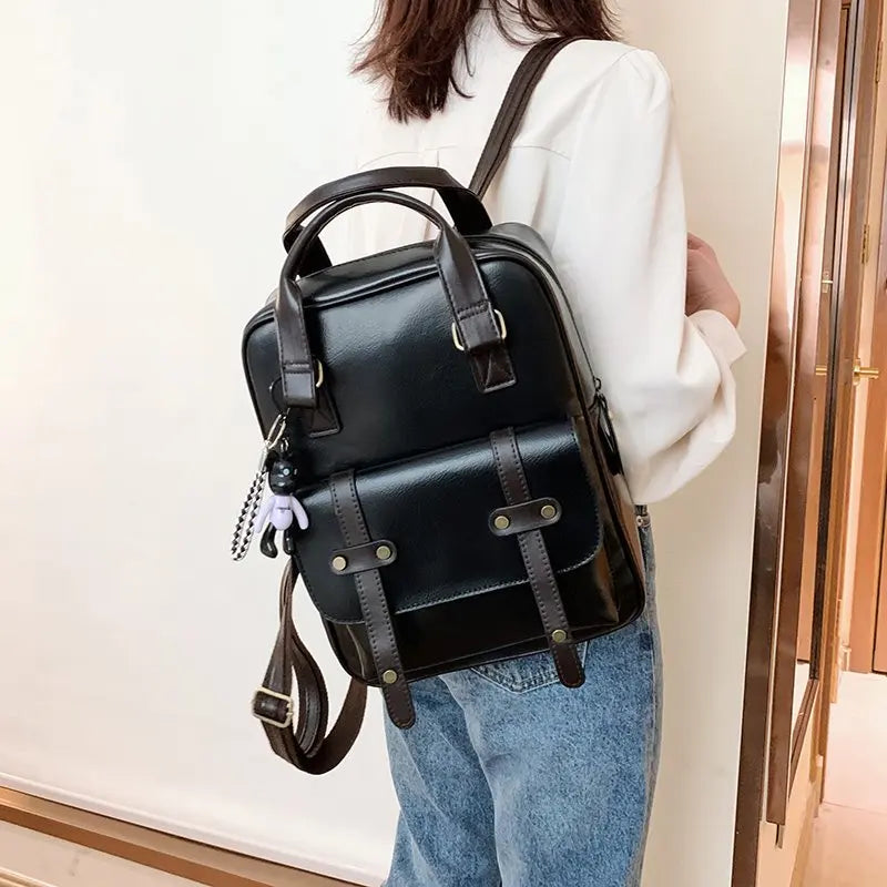 Mochila em Couro PU