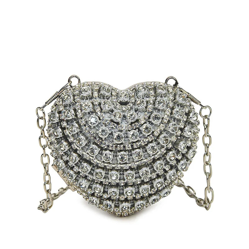 Bolsa de Cristal Coração