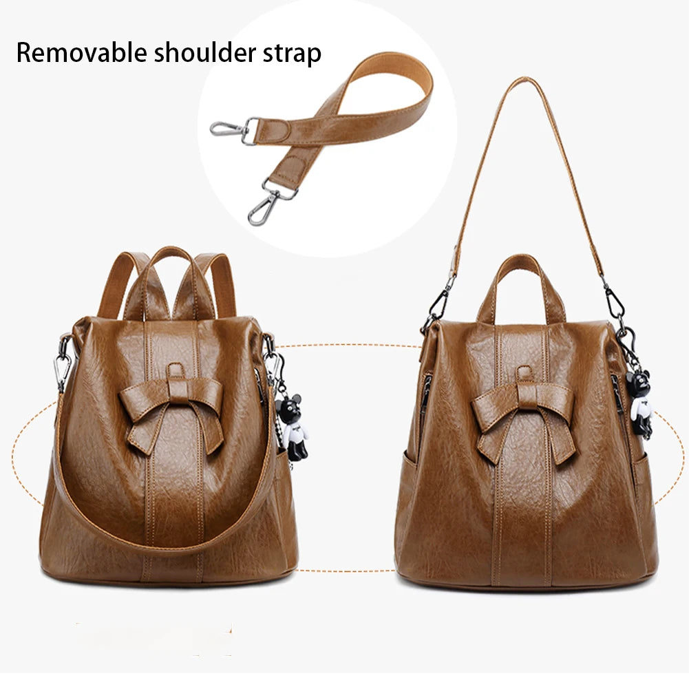 Mochila de Couro Elegante