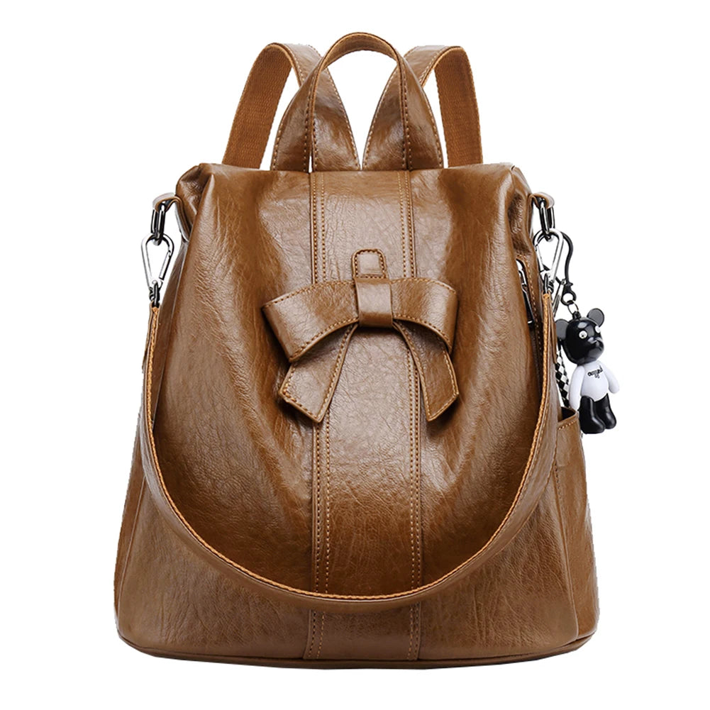 Mochila de Couro Elegante