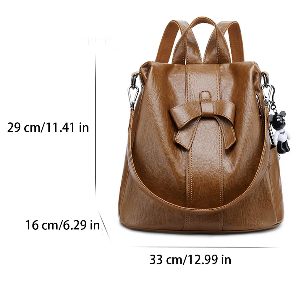 Mochila de Couro Elegante