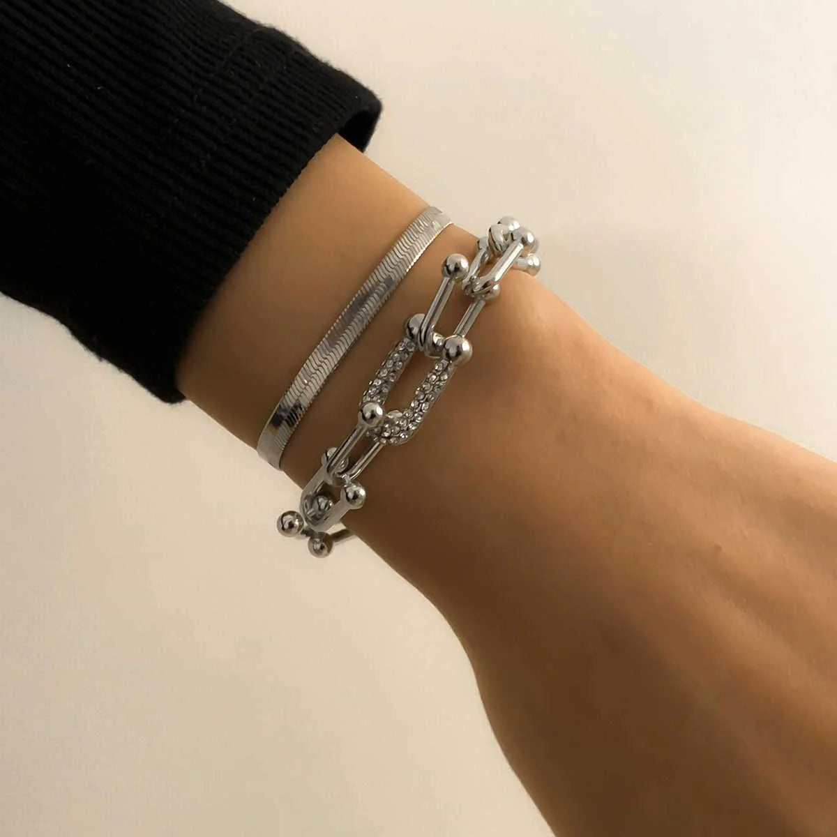 Pulseira de Cristal Charmosa