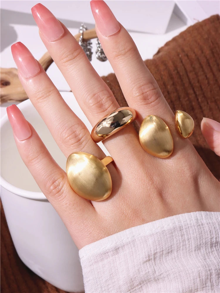 Anel Regular Dourado
