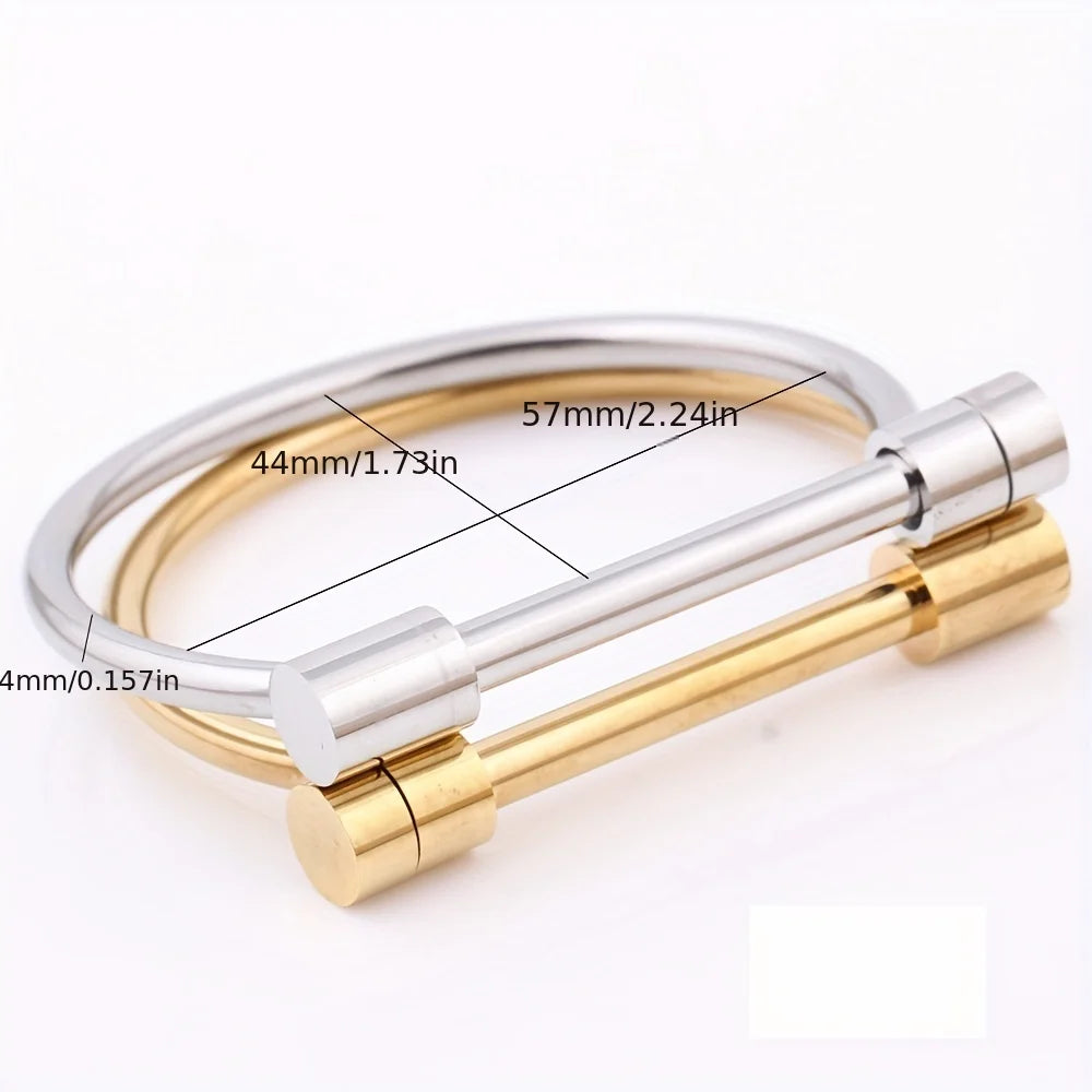 Pulseira Ferradura Aço Inoxidável