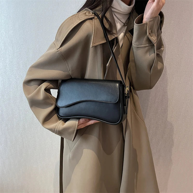 Bolsas Baguete de Couro