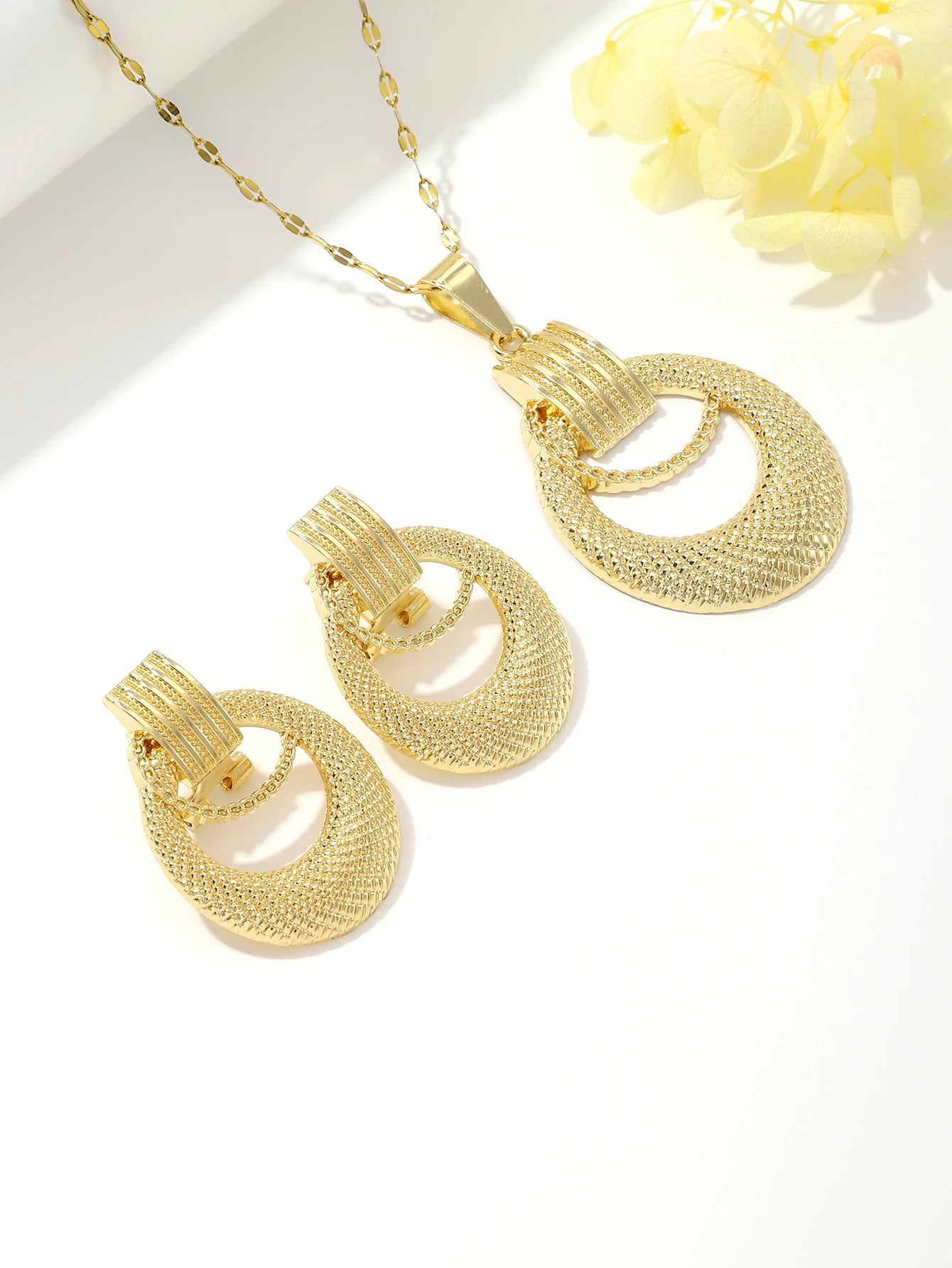 Conjunto Colar e Brincos