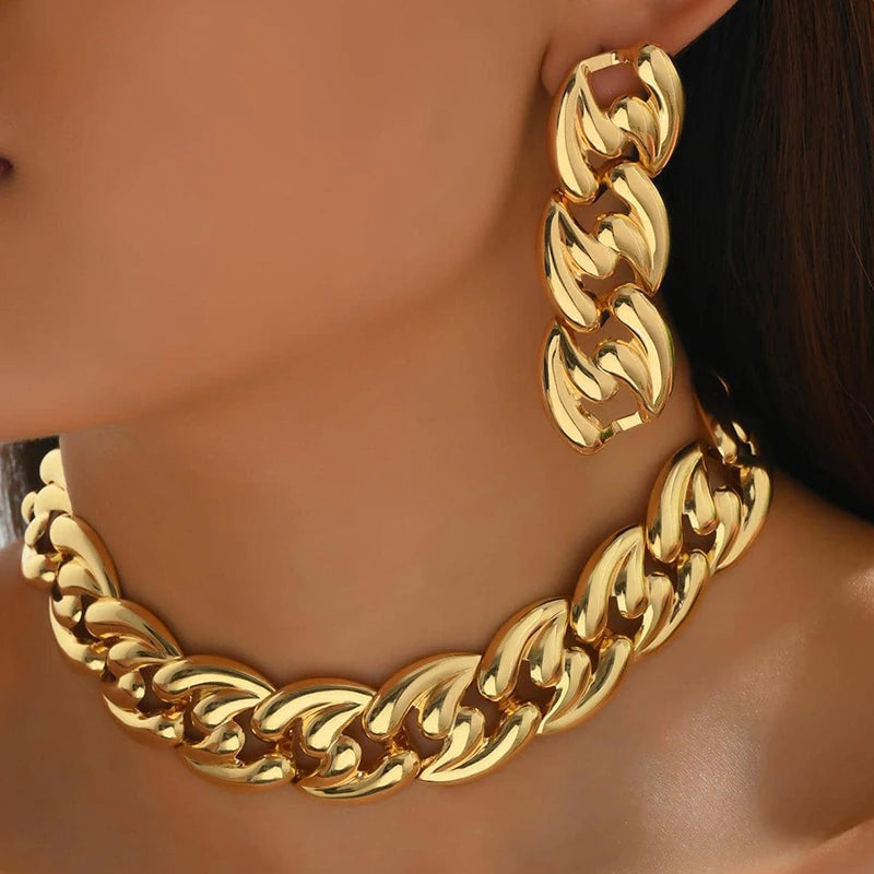 Conjunto Colar e Brincos