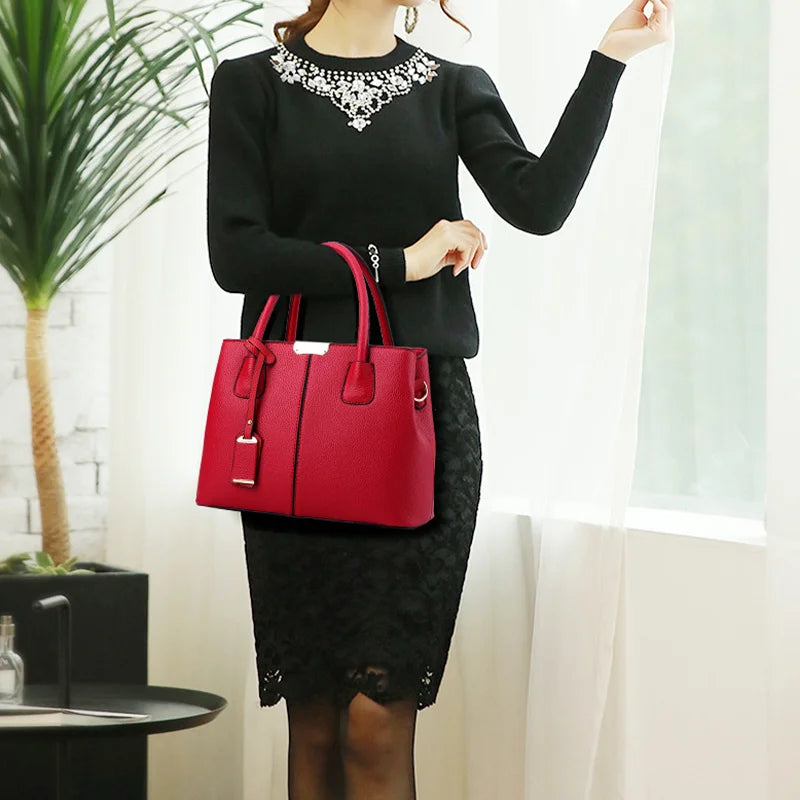 Bolsa de Couro Luxuosa para Mulheres