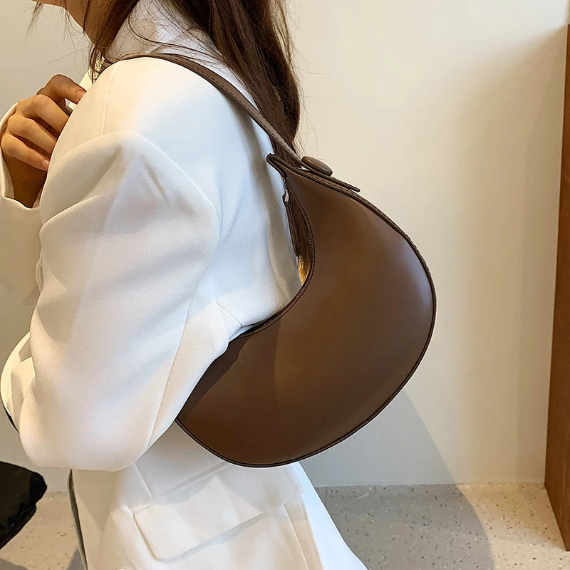 Bolsas Baguete de Couro PU