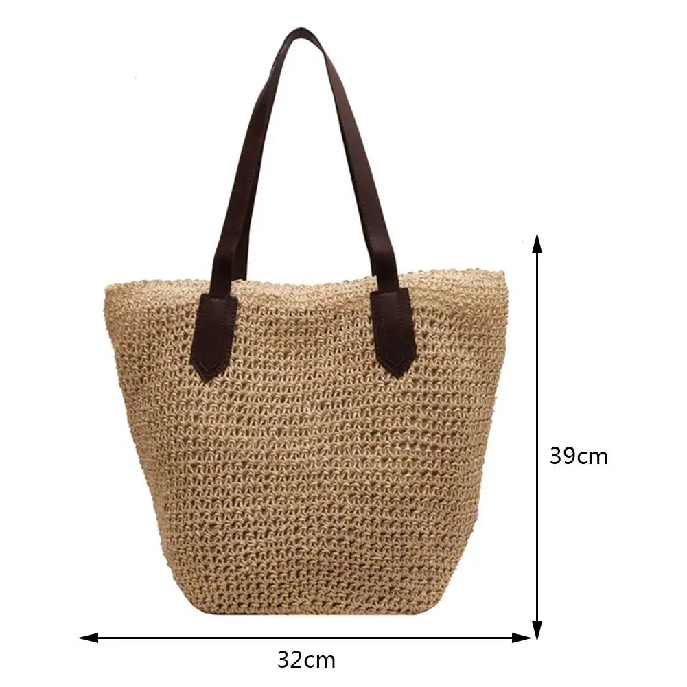 Bolsa Boho de Palha