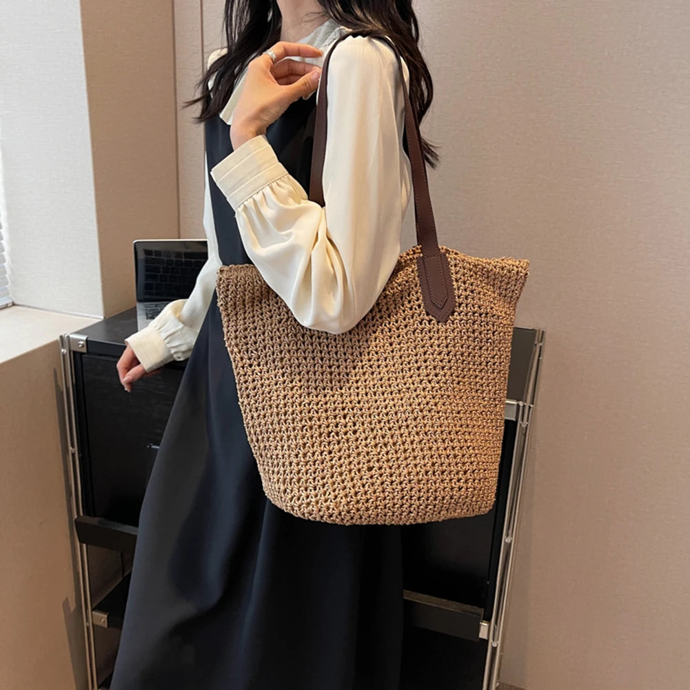 Bolsa Boho de Palha