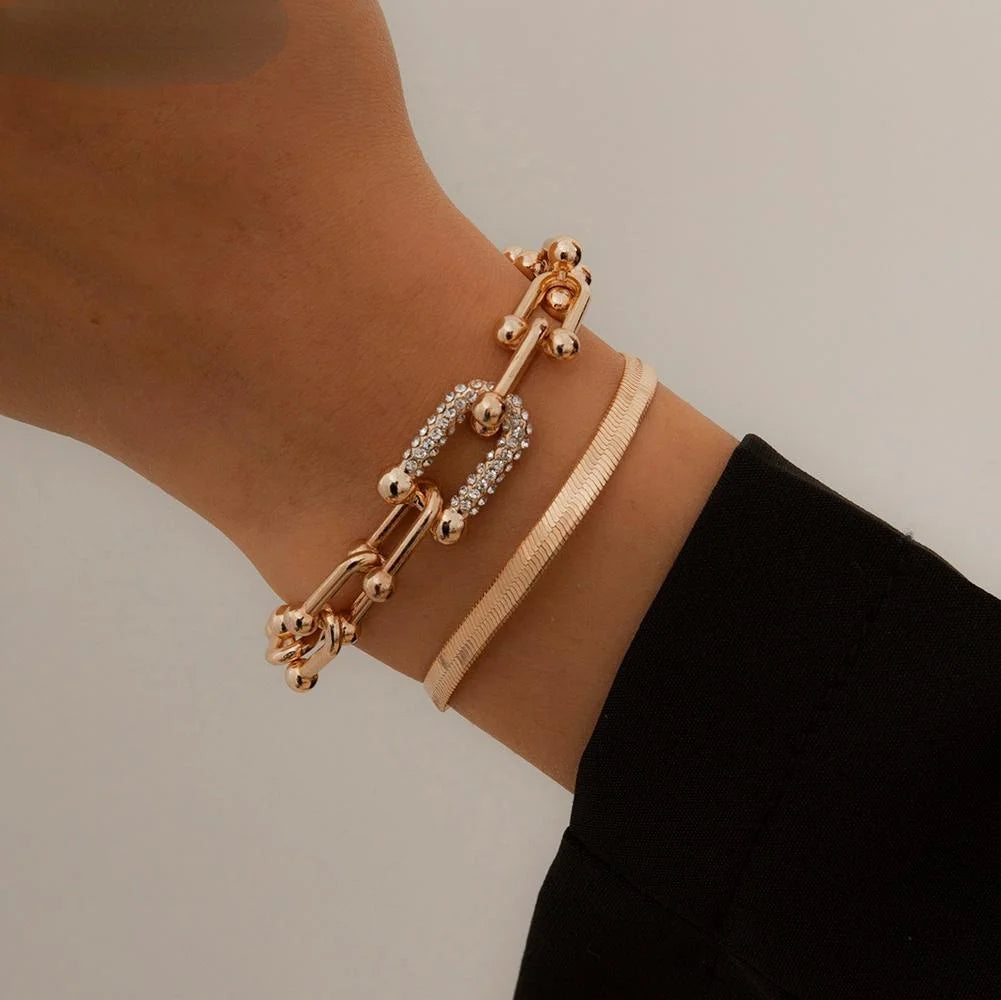 Pulseira de Cristal Charmosa