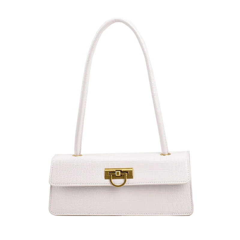 Bolsa Baguete Dourada