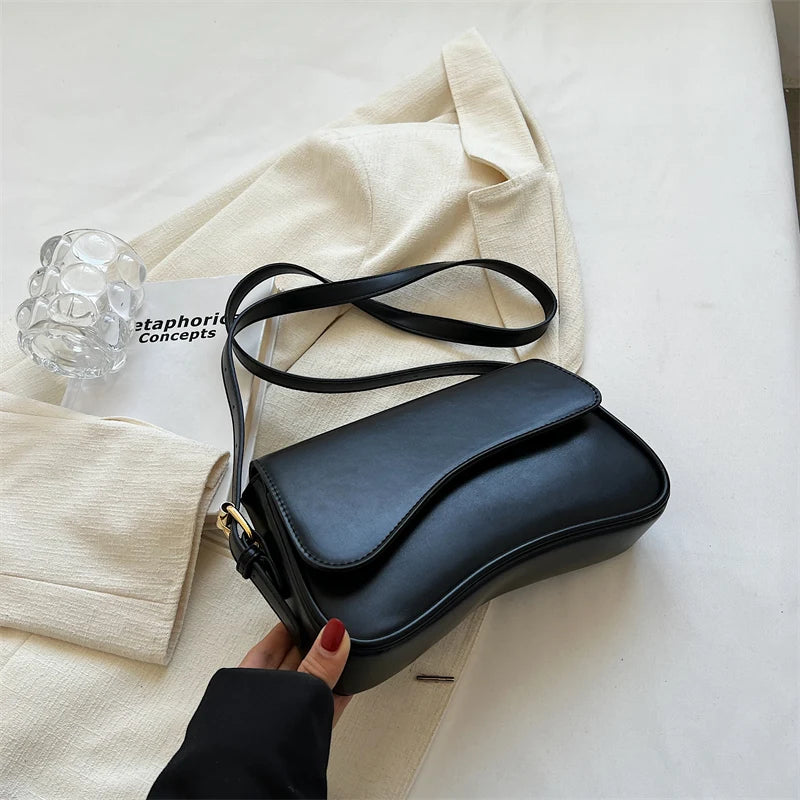 Bolsas Baguete de Couro