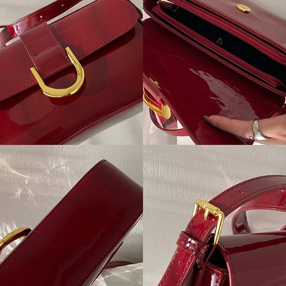 Bolsa Baguete Couro