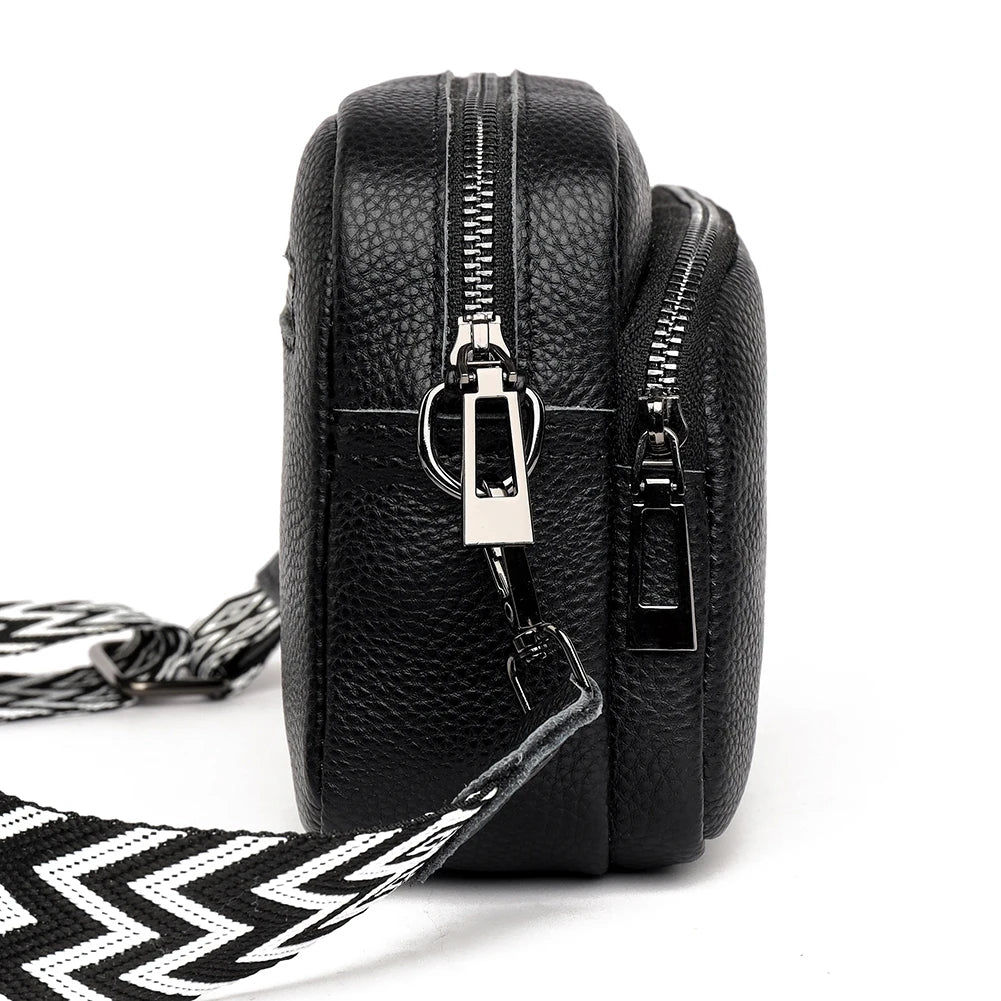 Bolsa Transversal de Couro