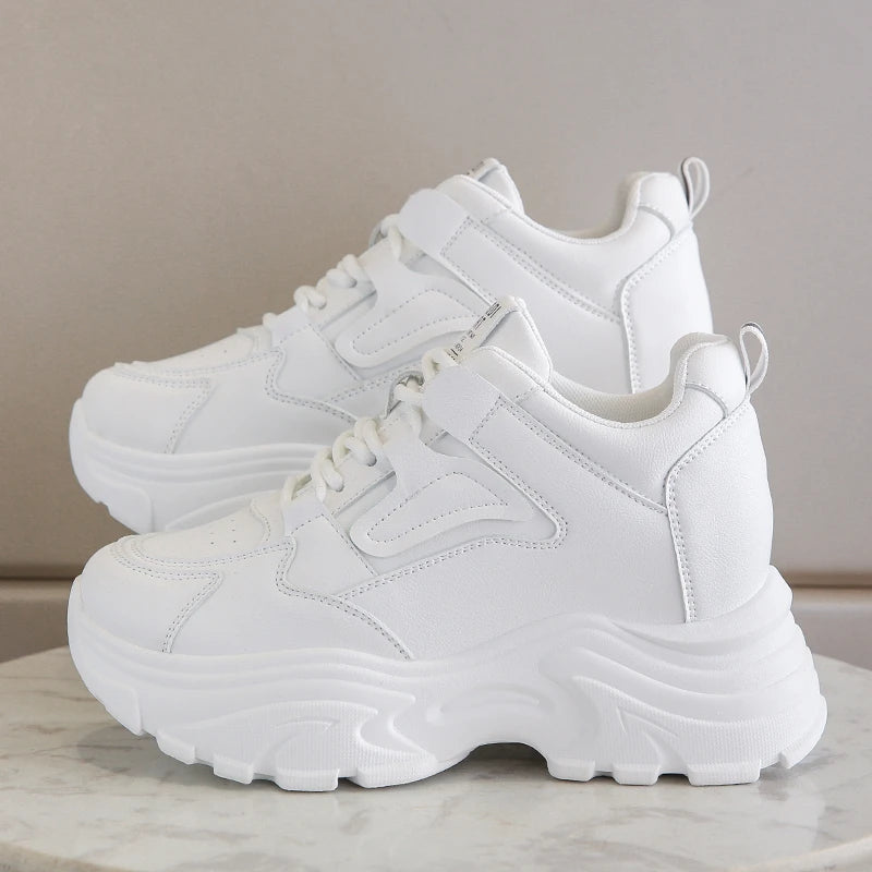 Tênis Plataforma Branco