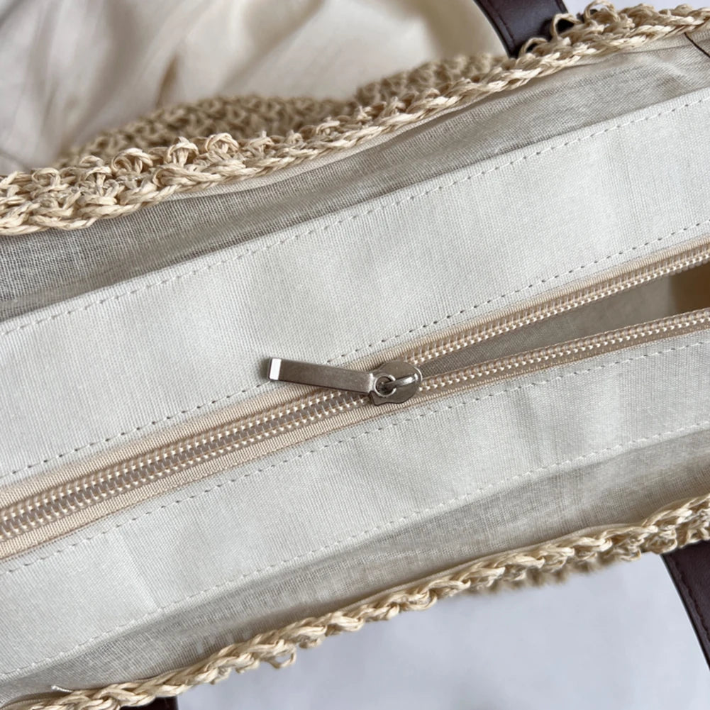 Bolsa Boho de Palha