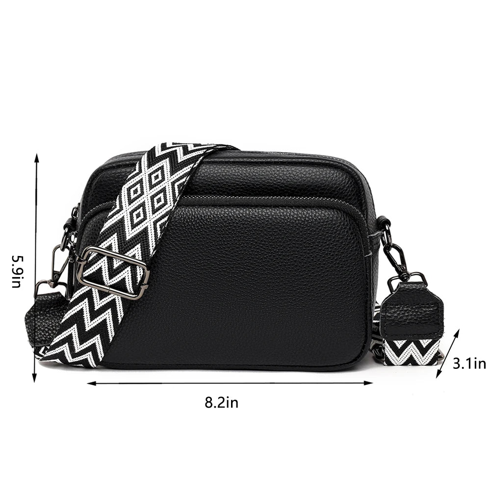 Bolsa Transversal de Couro