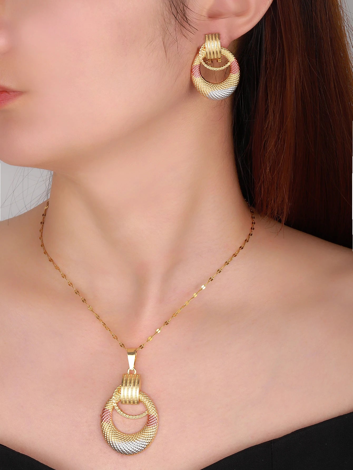 Conjunto Colar e Brincos