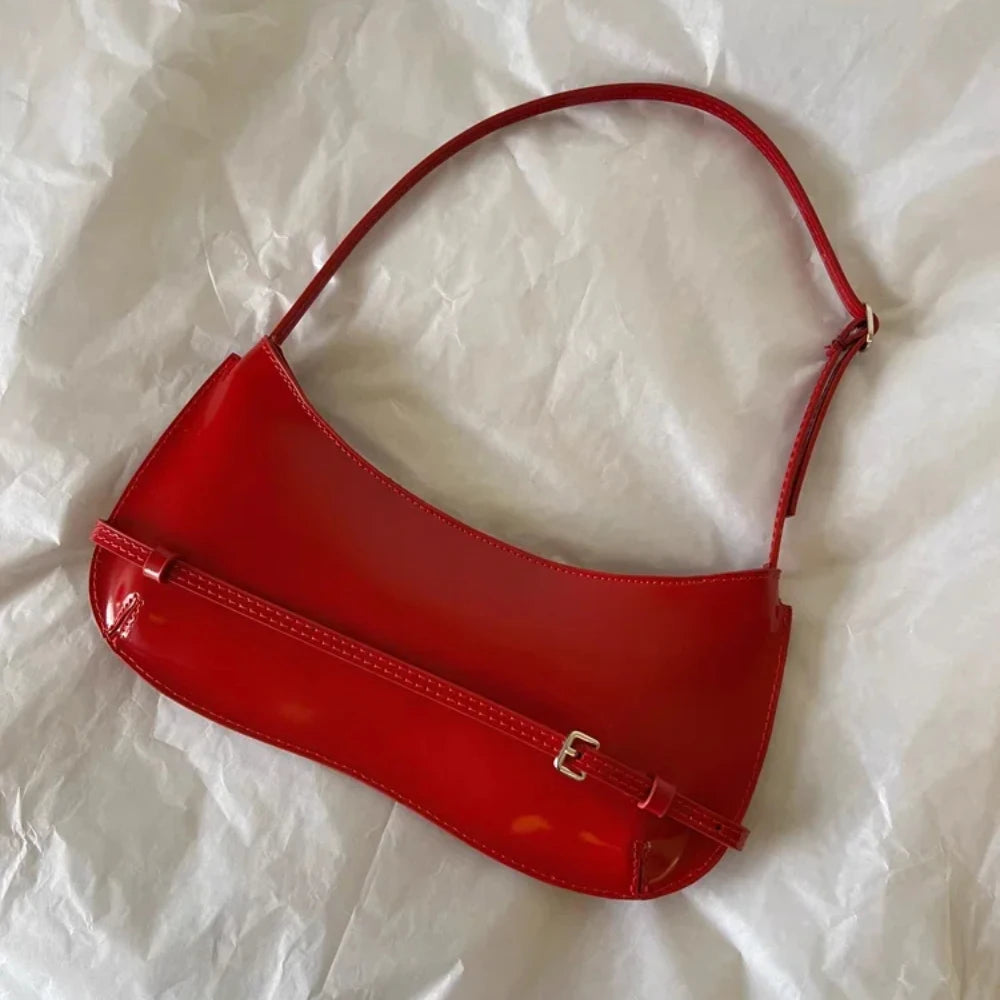 Bolsa Baguete Vermelha
