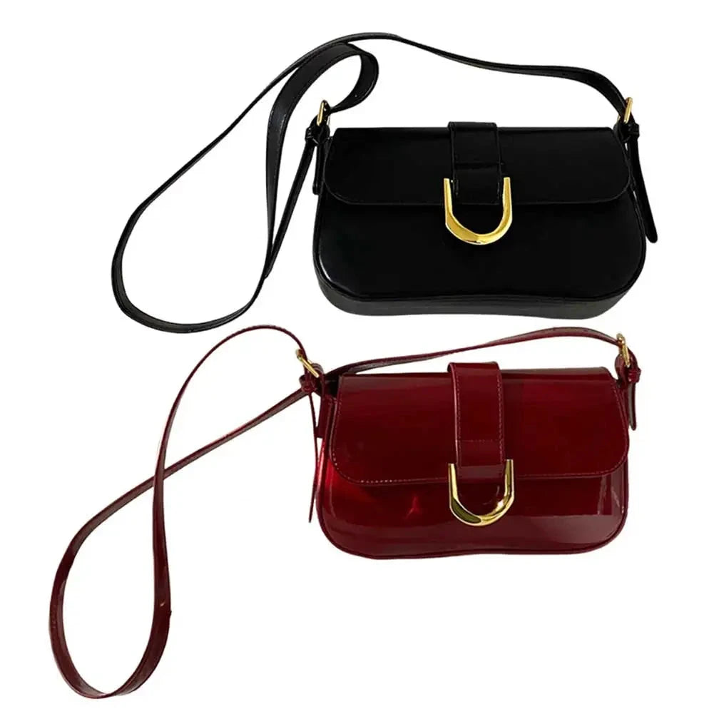 Bolsa Baguete Couro