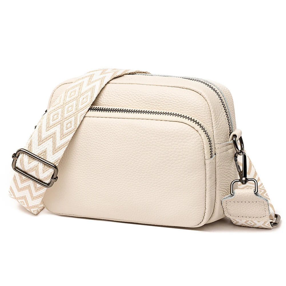 Bolsa Transversal de Couro