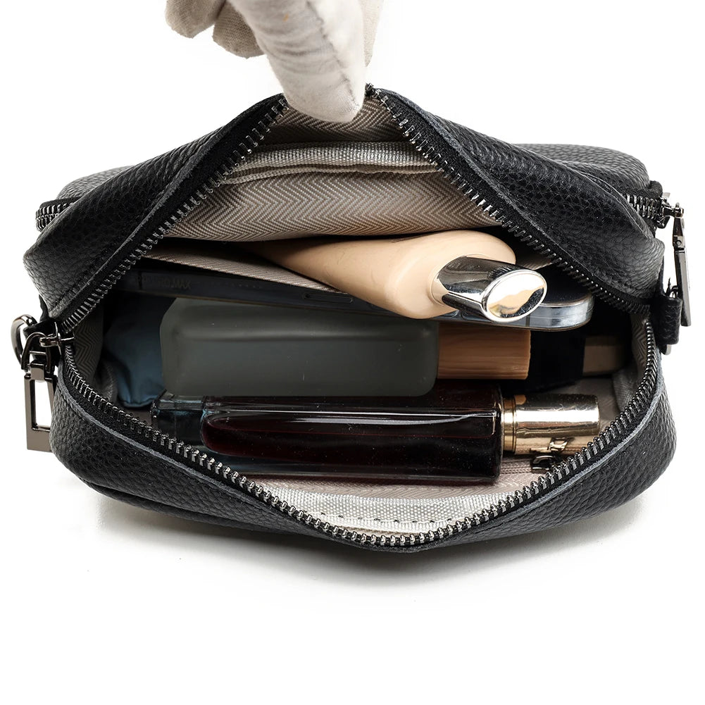 Bolsa Transversal de Couro
