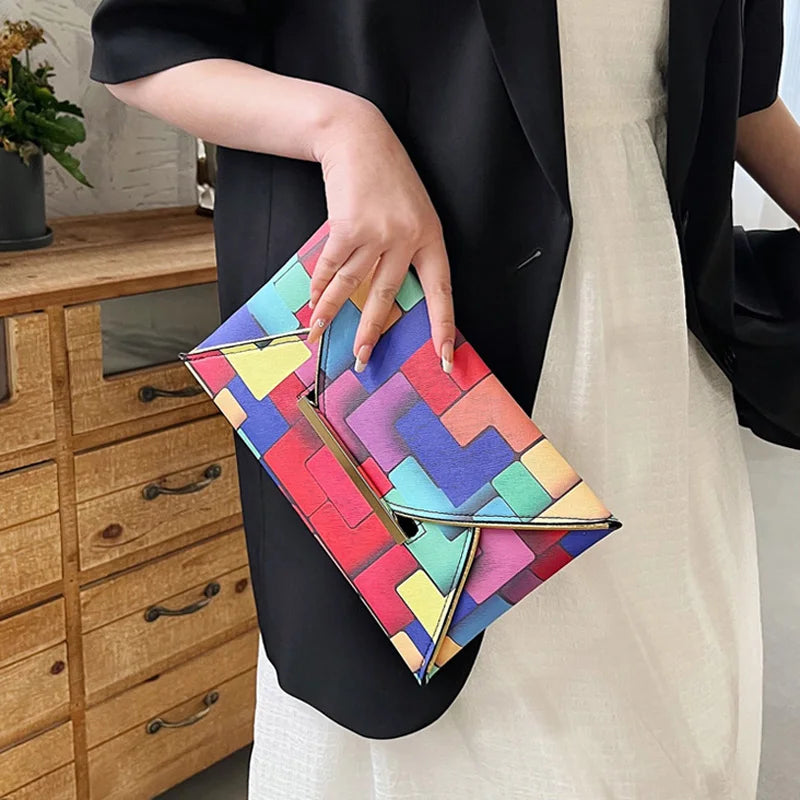 Clutch Envelope Arco-Íris