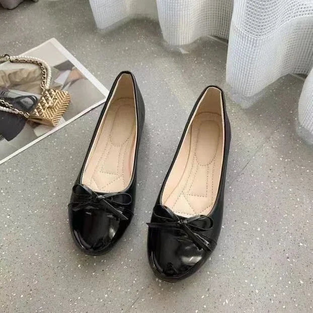 Sapatilhas em Couro Elegante
