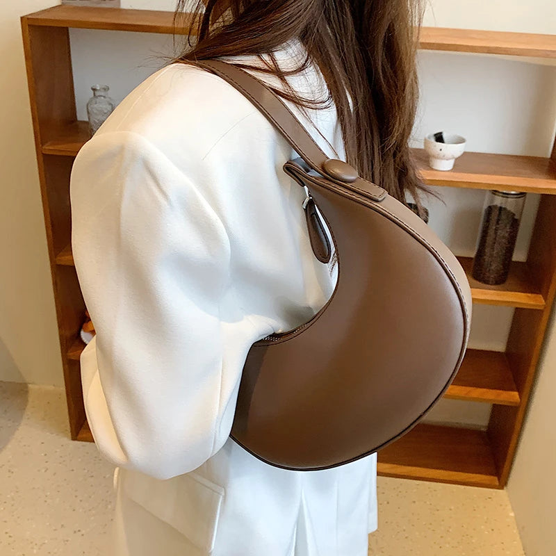 Bolsas Baguete de Couro PU