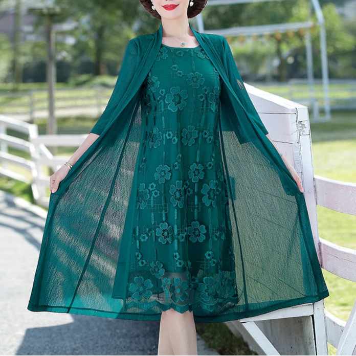Vestido de Renda Feminino para Festas