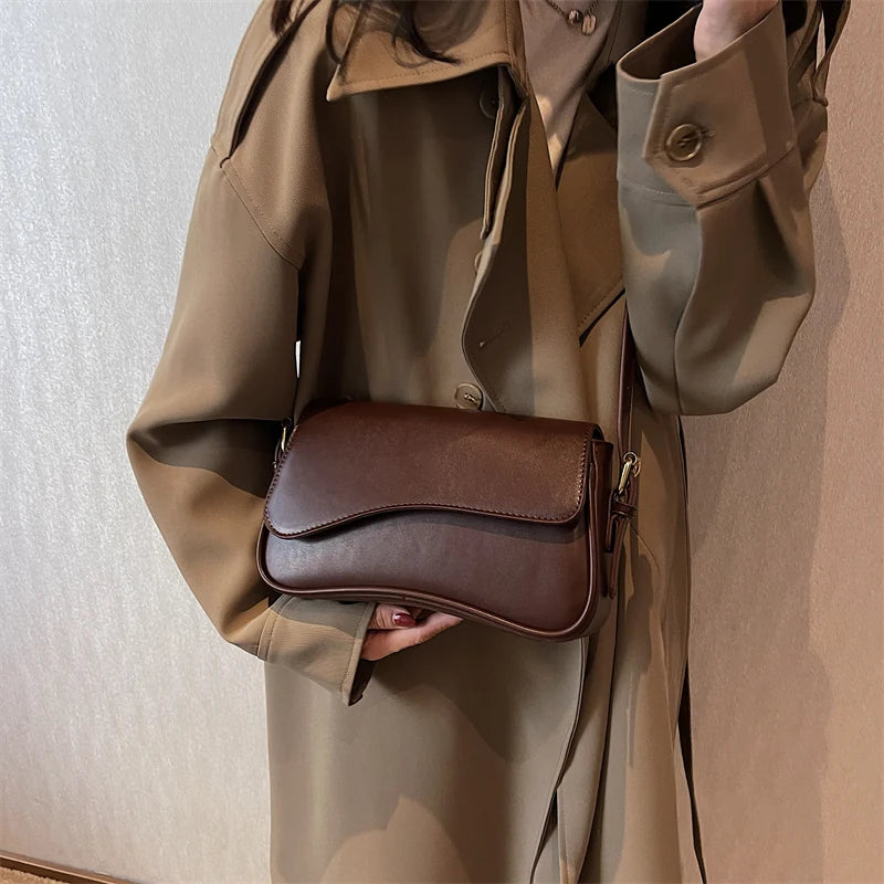 Bolsas Baguete de Couro
