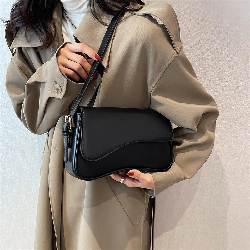 Bolsas Baguete de Couro