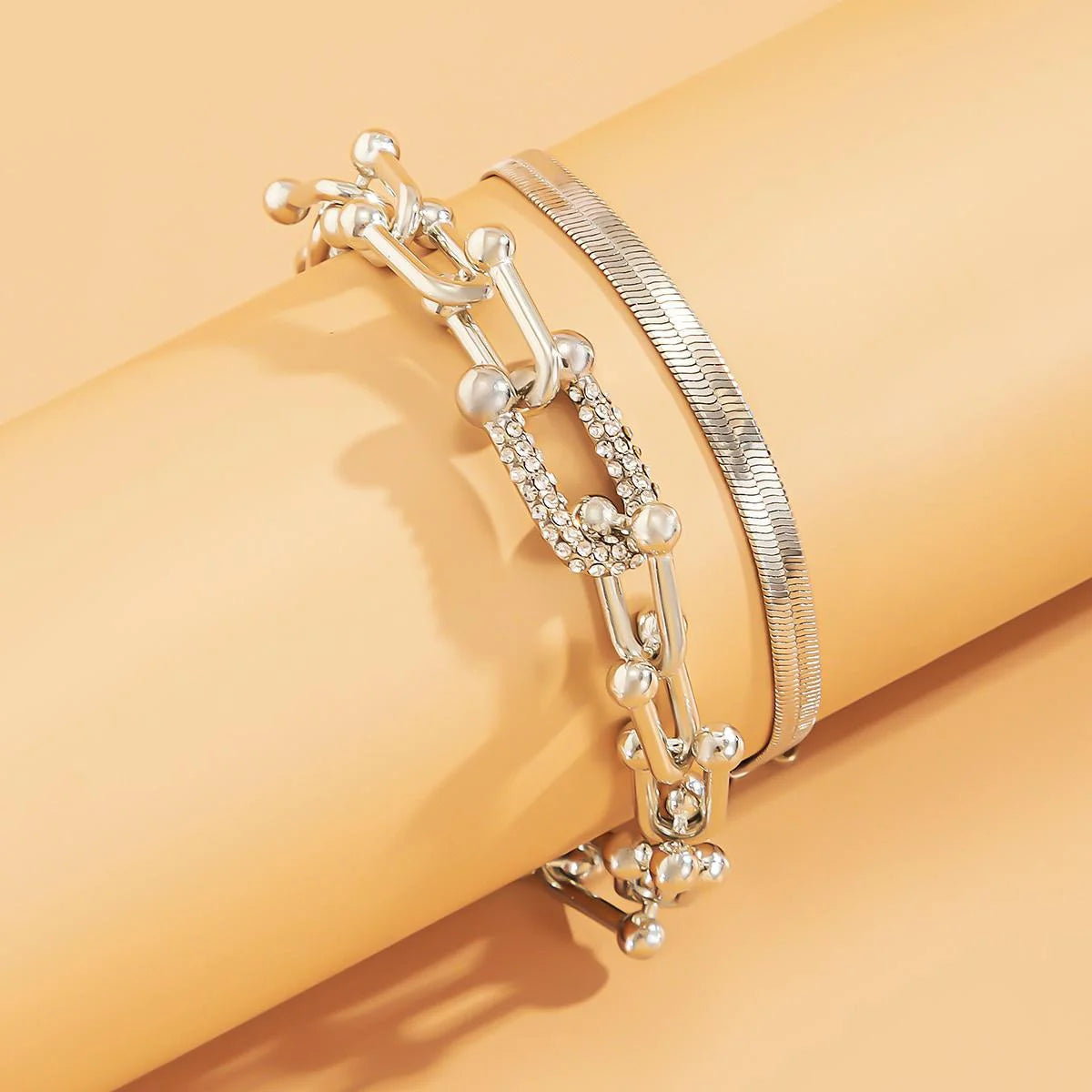 Pulseira de Cristal Charmosa